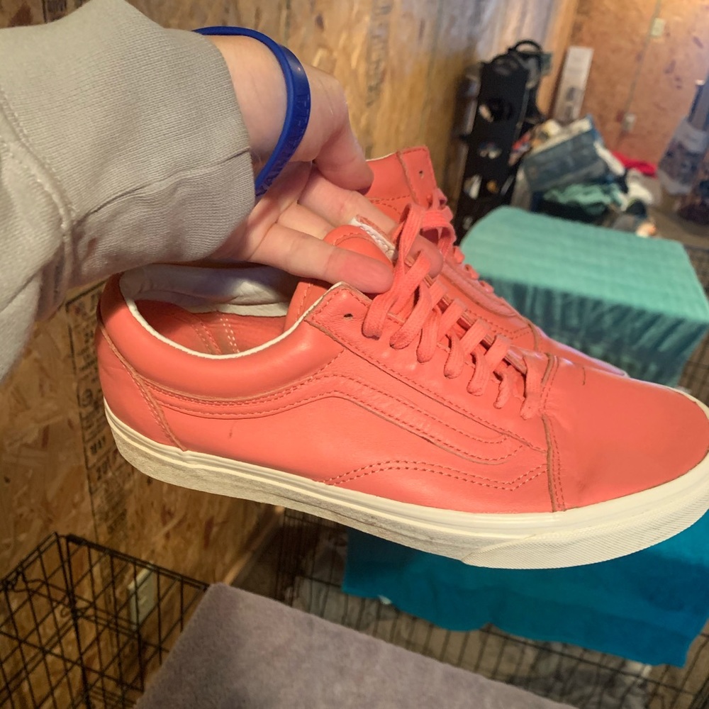 Pink vans size 9